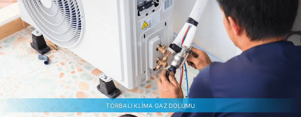 Torbalı İlçemi Midea Klima Gaz Dolumu
